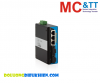 IES215-2F(SSC 20KM): Switch công nghiệp 3 cổng Ethernet + 2 cổng quang (2 sợi quang, Single mode, SC